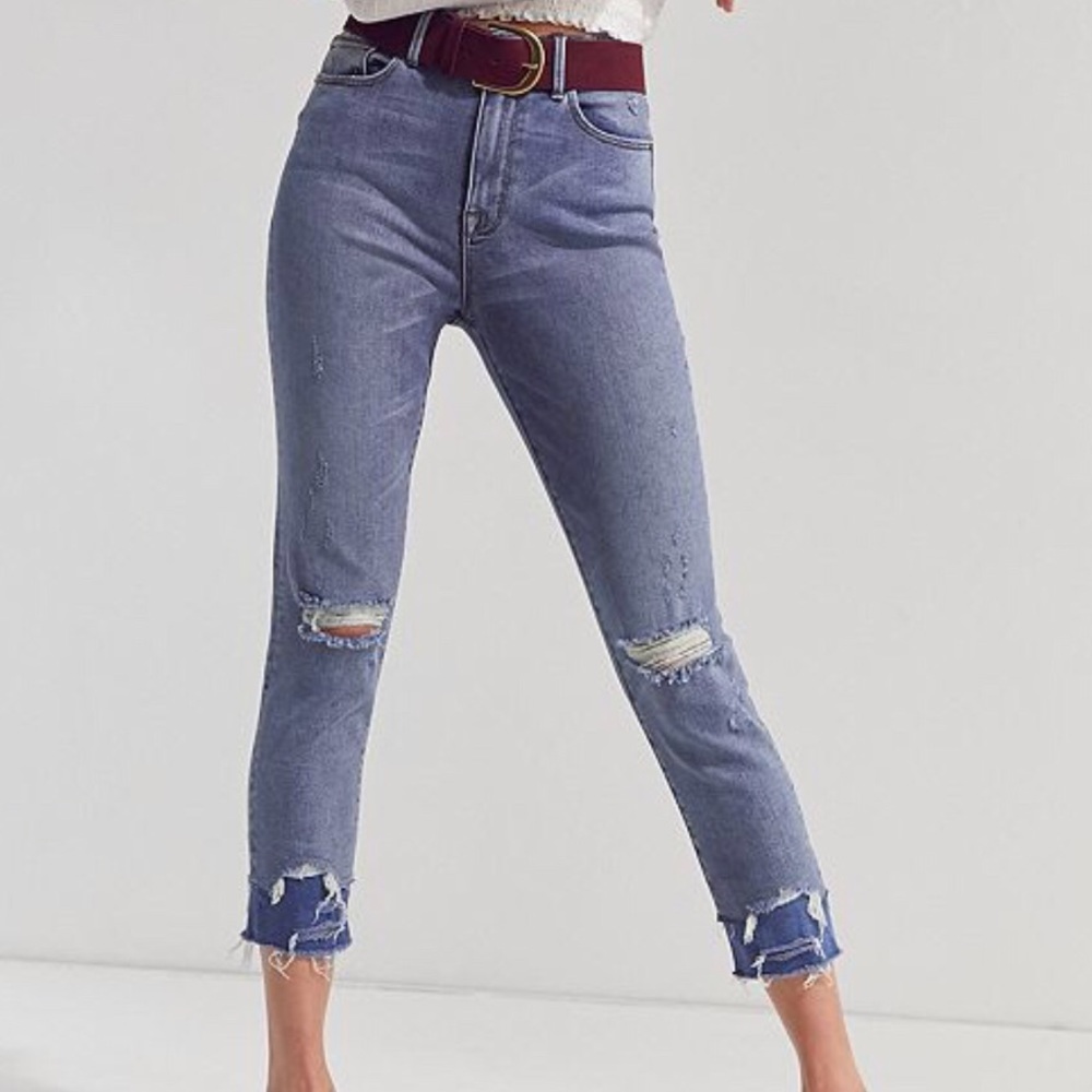 BDG Twig Crop High-Rise Skinny Jean— double vision